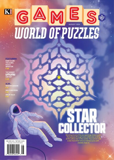 Games World of Puzzles Magazine